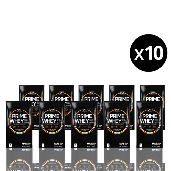 10-Pack Proteína Prime Whey QNT 30 Grs