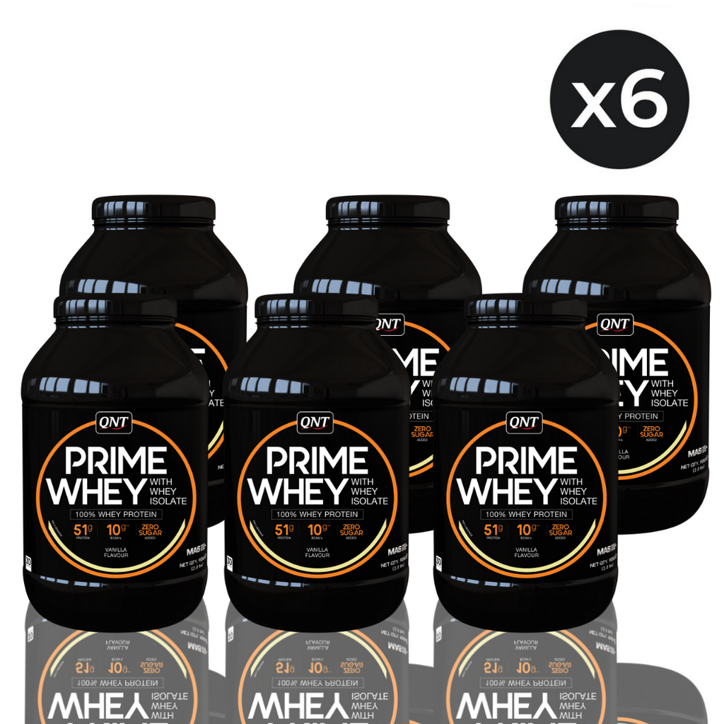 6-Pack Proteína Prime Whey QNT 2Lbs
