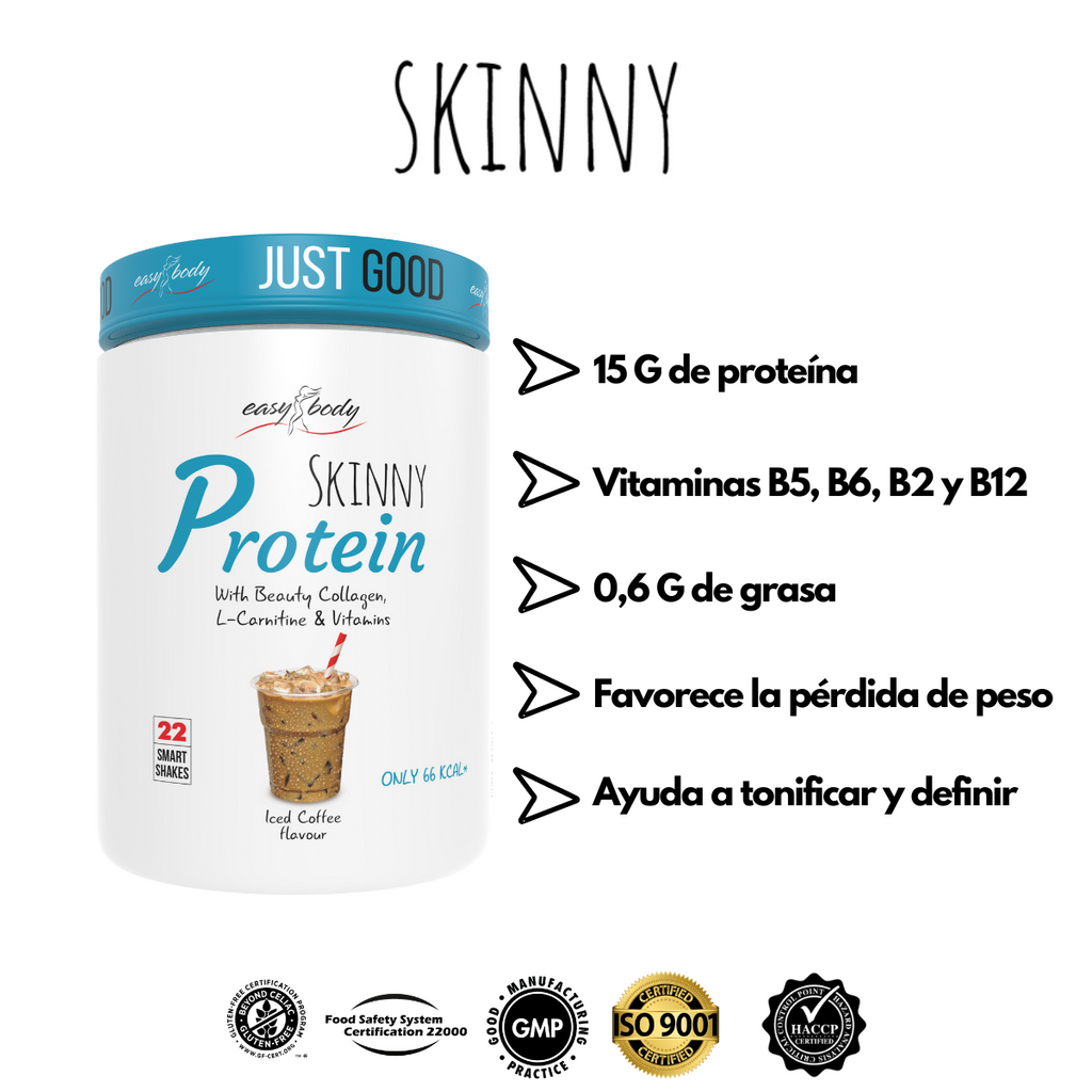 Skinny Protein sabor Iced Coffe 450 Grs