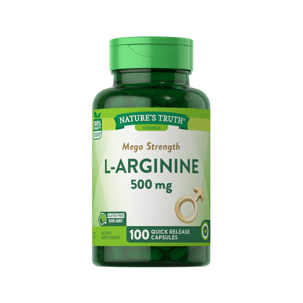 Nature's Truth L-Arginine 500 mg | 100 Cápsulas