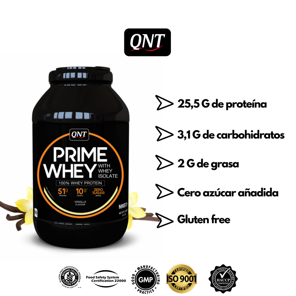 Proteína Prime Whey 4.4Lbs + Glutamina