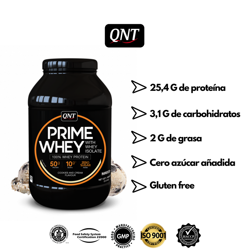 Proteína Prime Whey 2Lb + Glutamina