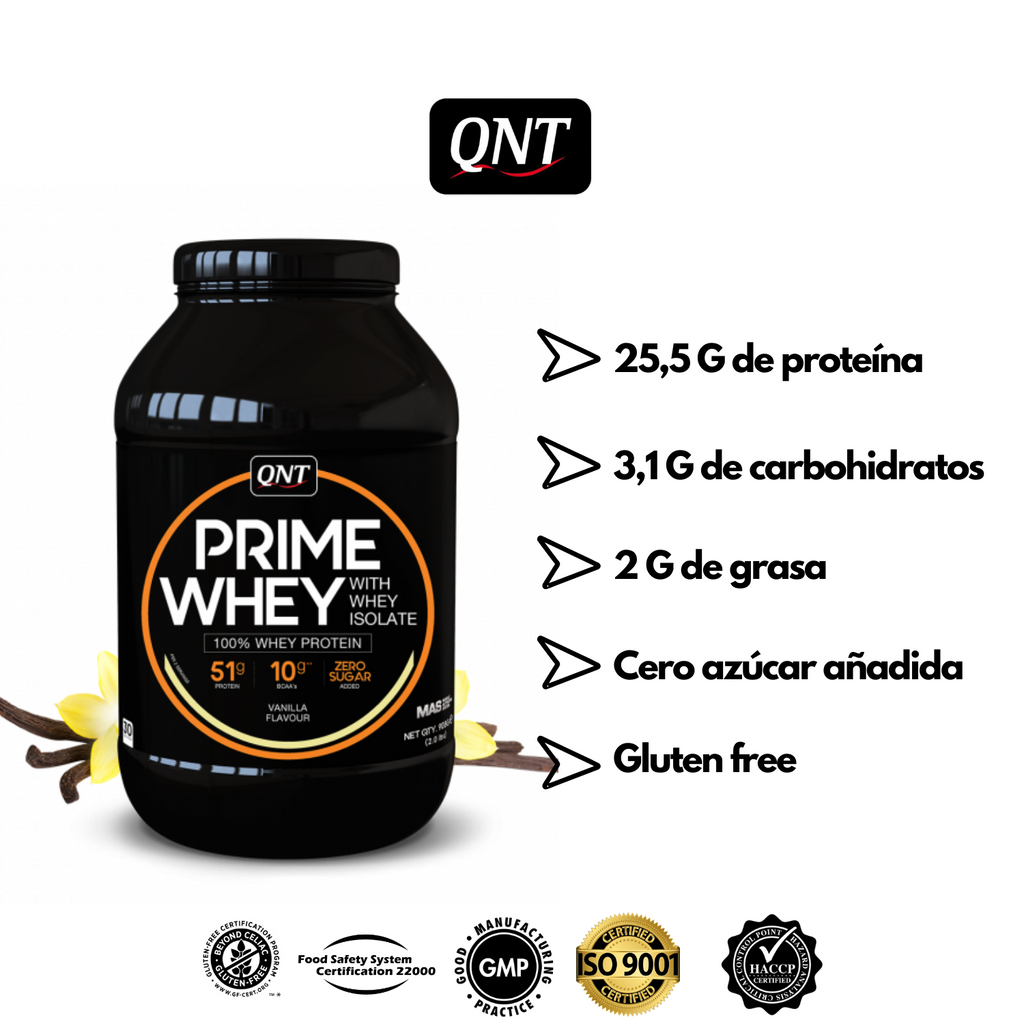 Proteína Prime Whey 2Lb + Glutamina