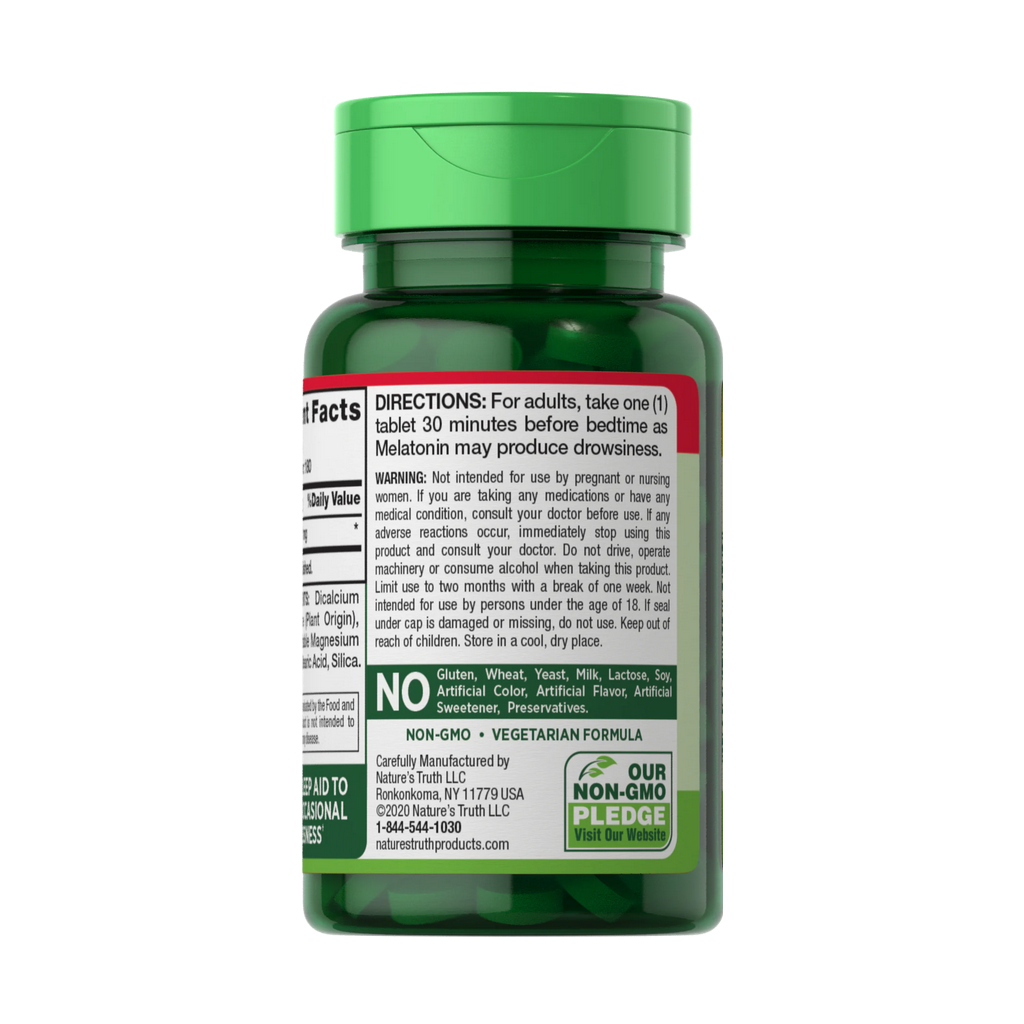 Nature's Truth Melatonina 1 mg | 180 Tabletas