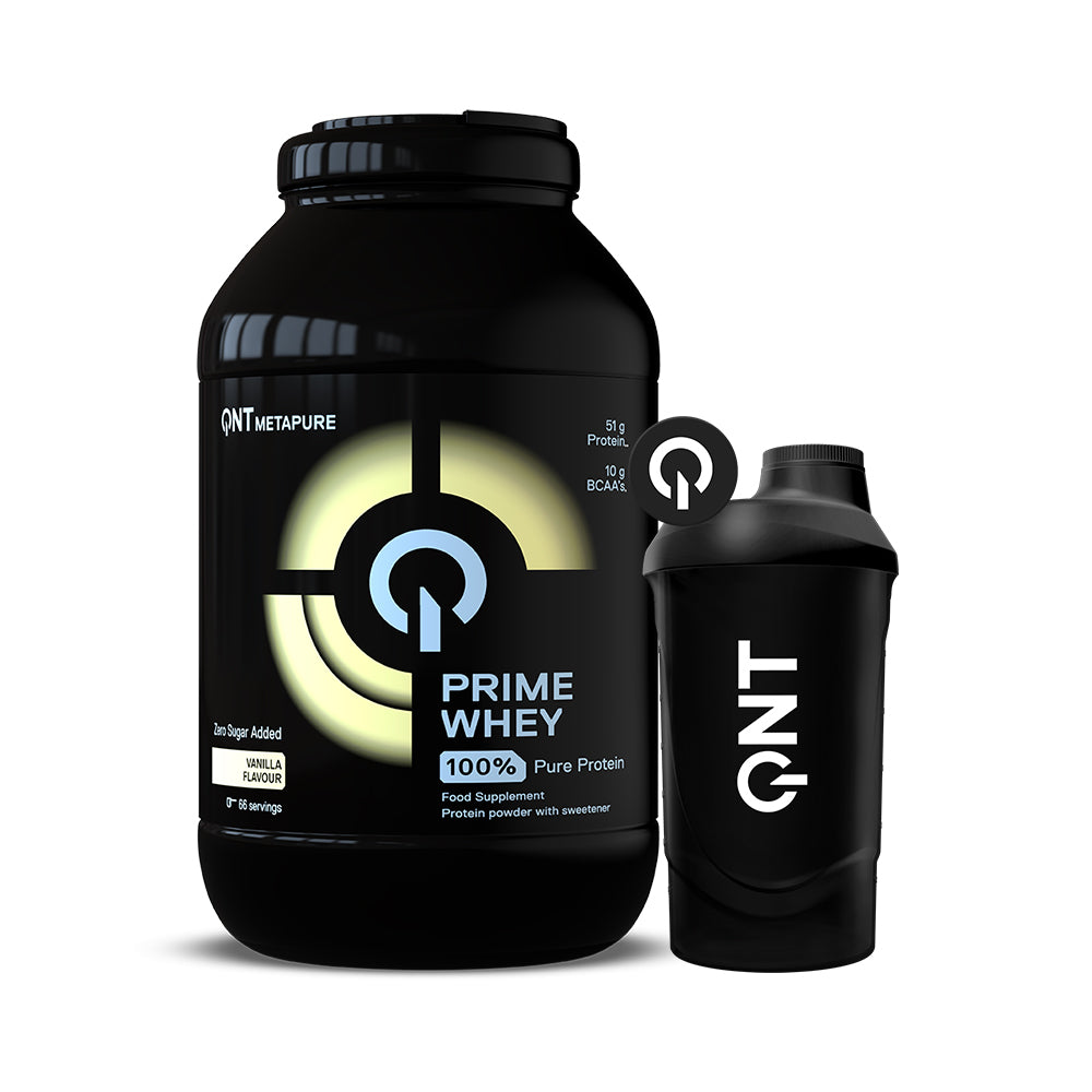 Proteína Prime Whey QNT 4.4Lbs + Shaker Gratis