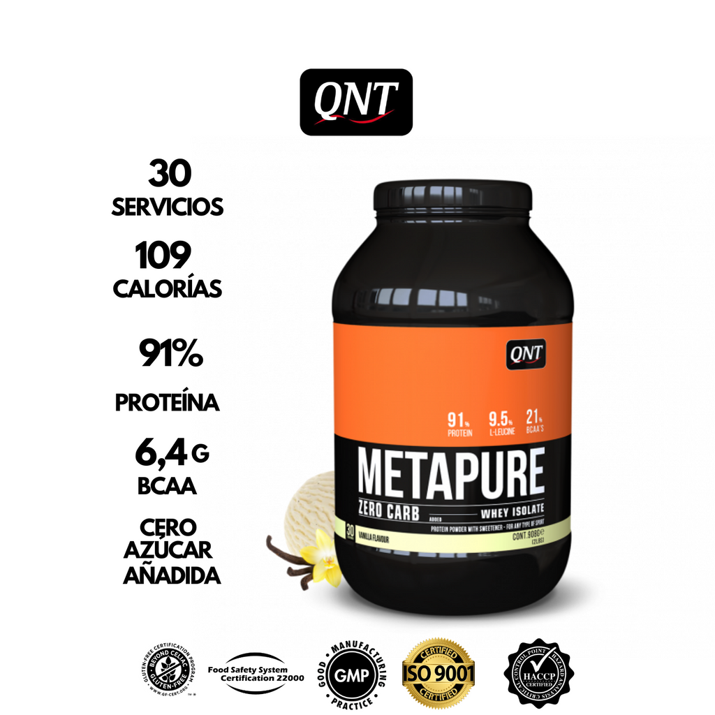 Pack Proteína Isolada QNT Metapure 2Lbs + Creatina Monohidratada QNT 300 Grs
