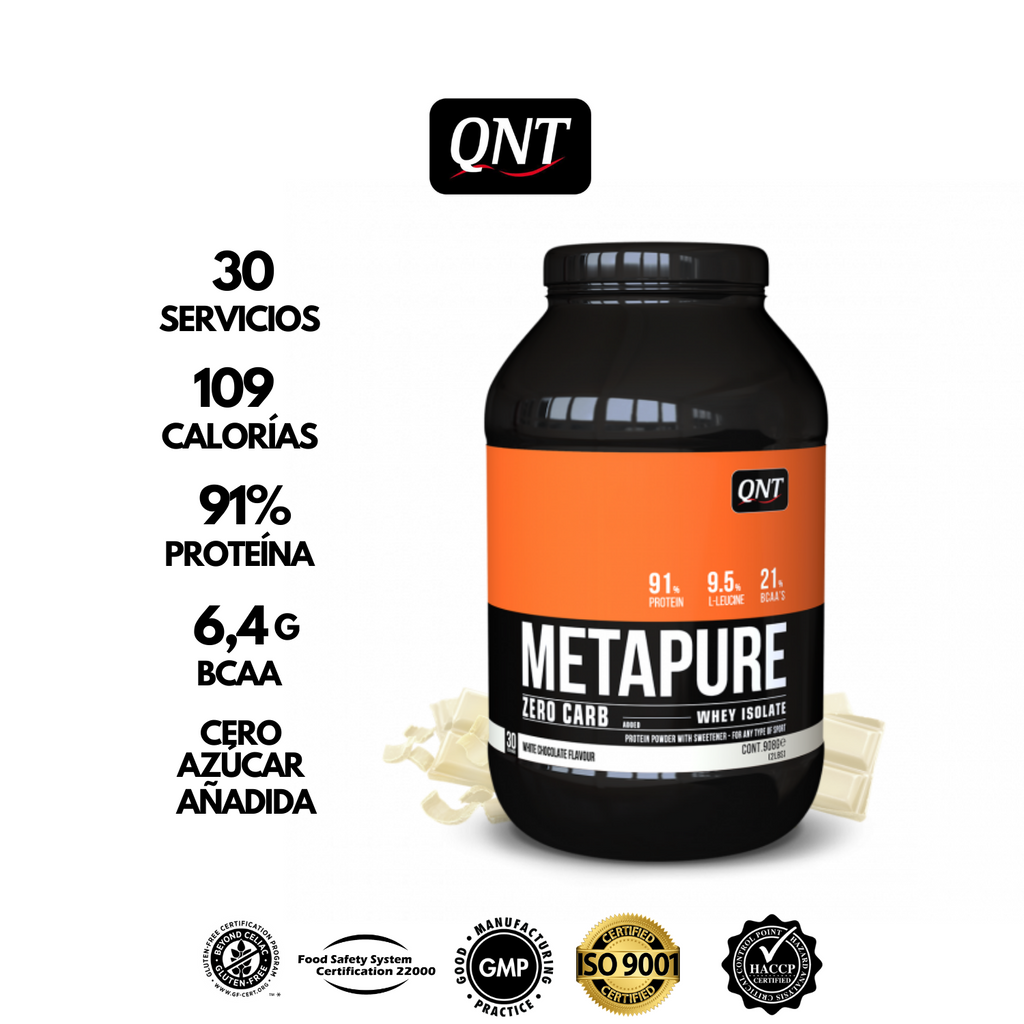 Pack Proteína Isolada QNT Metapure 2Lbs + Creatina Monohidratada QNT 300 Grs