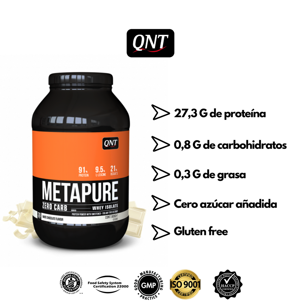 6-Pack Proteína Isolada QNT Metapure 2Lbs