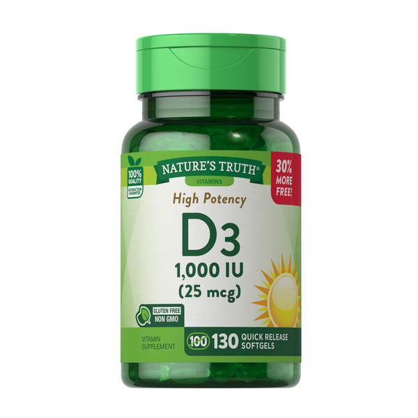 Vitamina D3 1000 IU (25 mcg)