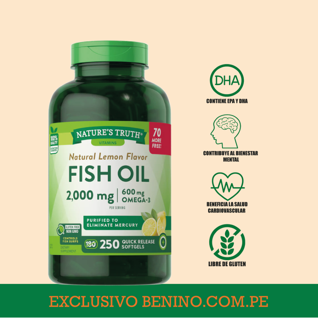 Nature's Truth Fish Oil 2,000 mg