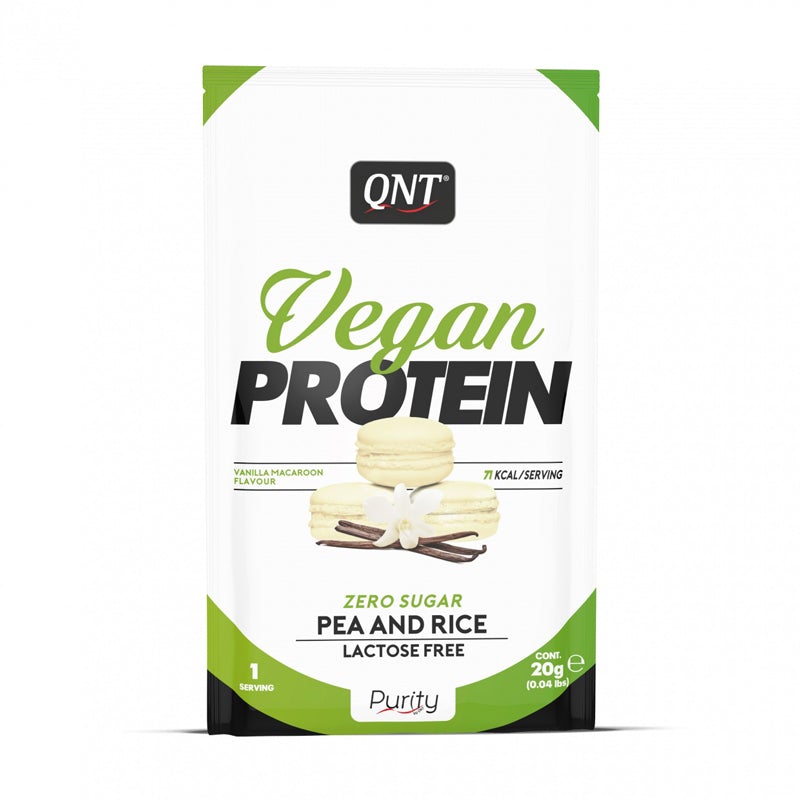 10-Pack Proteína Vegana QNT 20 grs