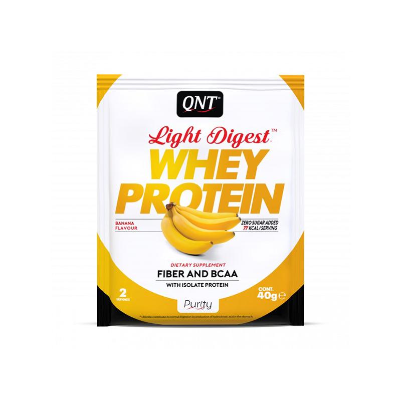10-Pack Proteína Whey QNT Light Digest 40 grs