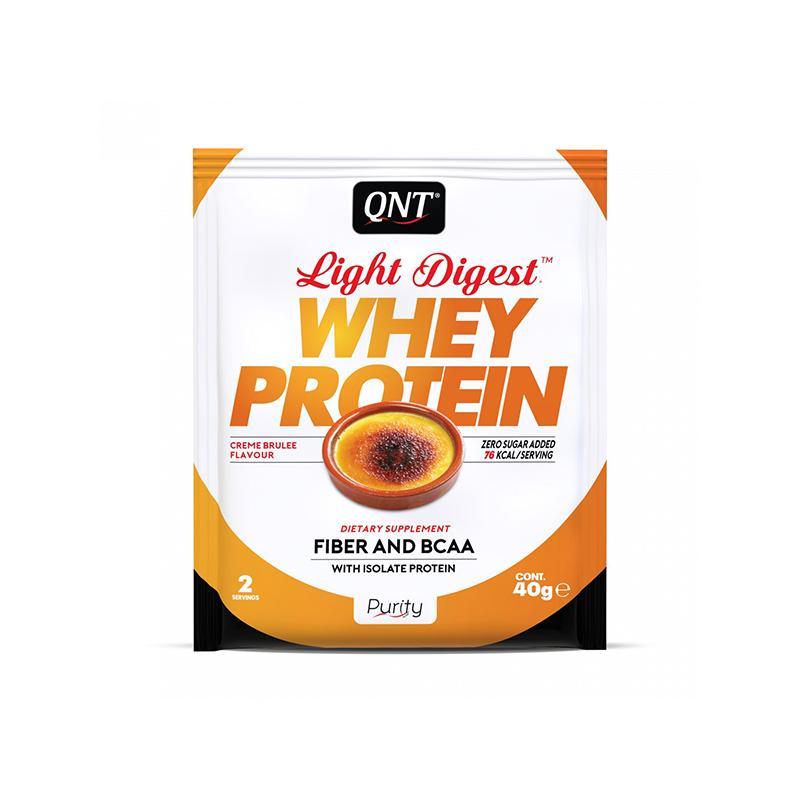 proteina whey light digest creme brulee 10x40g